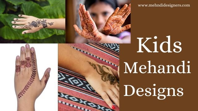 Simple Mehndi Designs for Kids