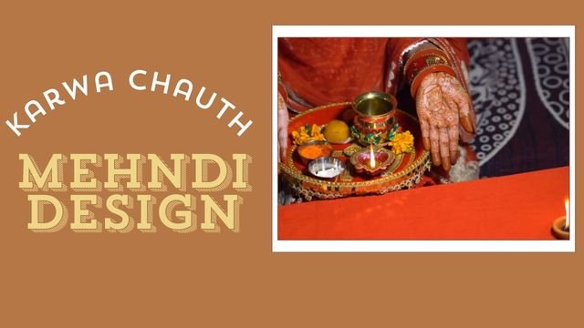 Karwa Chauth Mehndi Designs